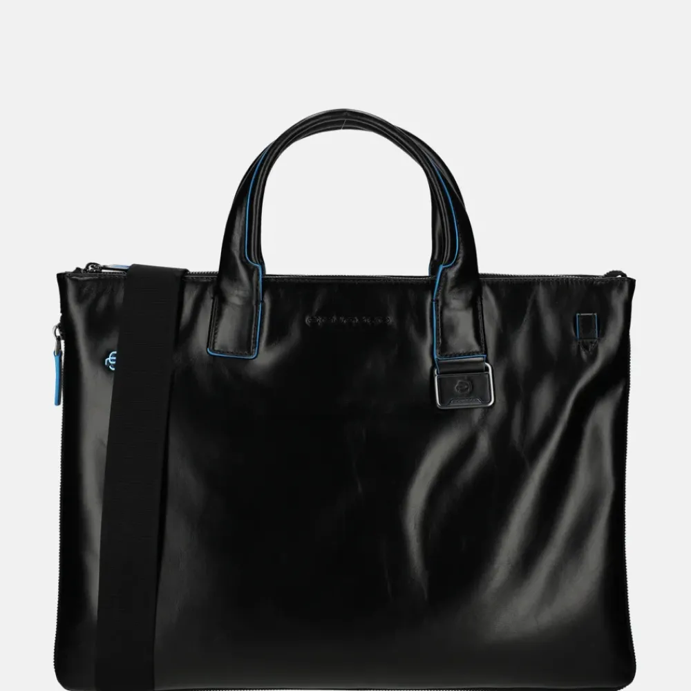 Heren Laptoptassen | Dames Laptoptassen^Piquadro expendable laptoptas 15 inch S nero