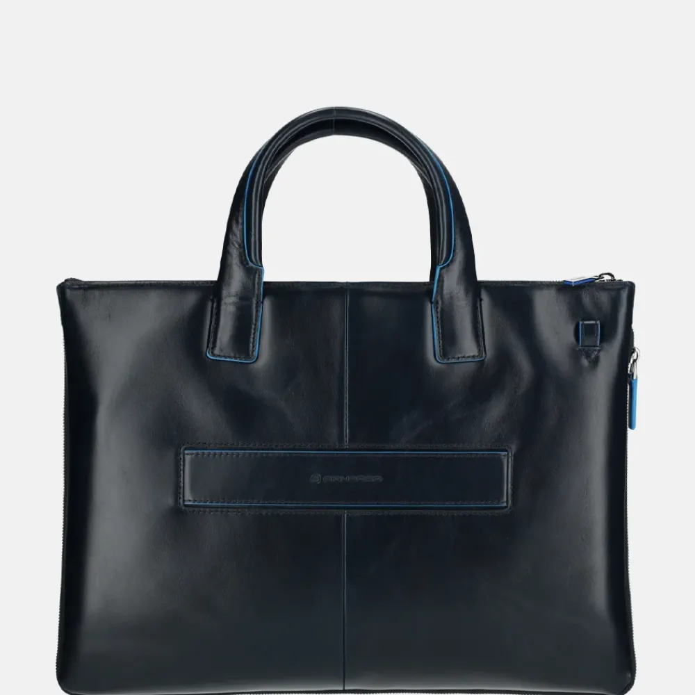Heren Laptoptassen | Dames Laptoptassen^Piquadro expendable laptoptas 15 inch S blue