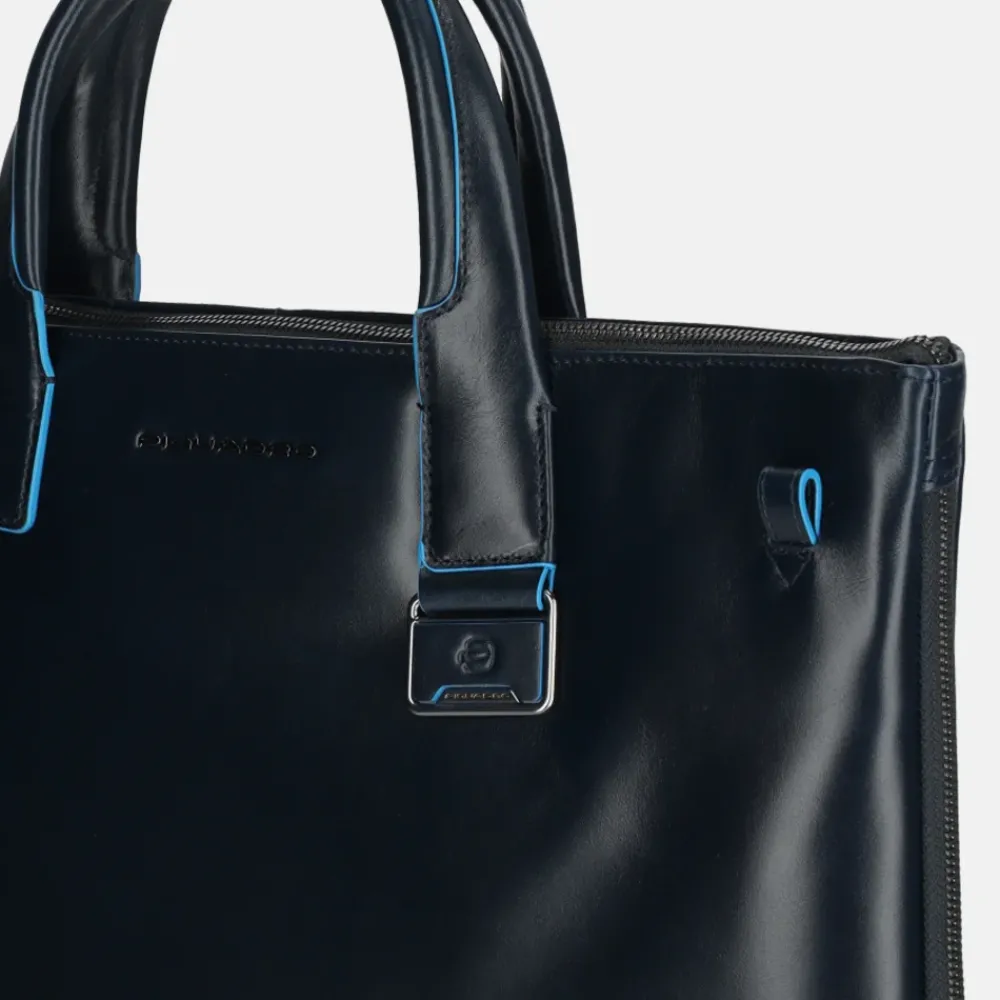 Heren Laptoptassen | Dames Laptoptassen^Piquadro expendable laptoptas 15 inch S blue