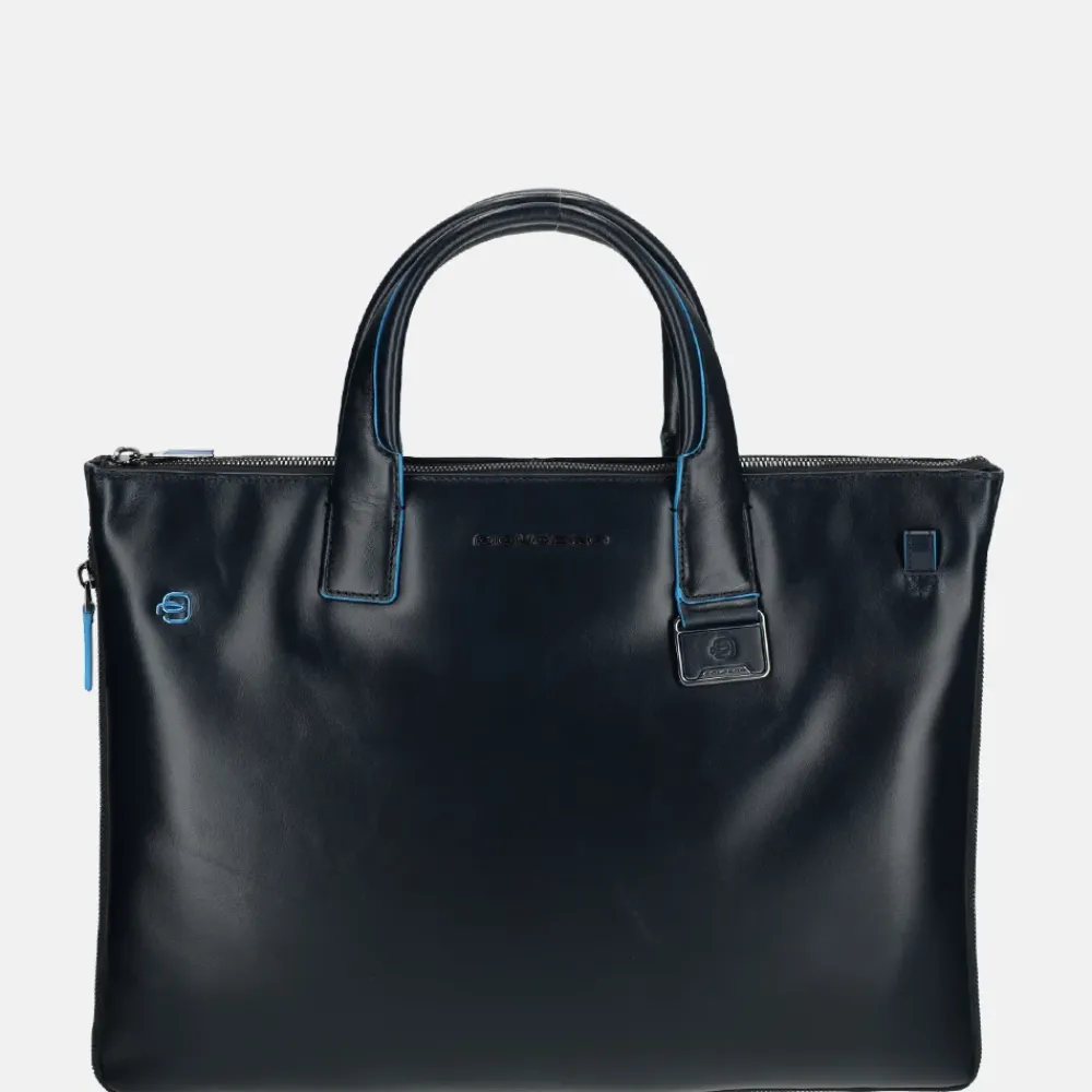 Heren Laptoptassen | Dames Laptoptassen^Piquadro expendable laptoptas 15 inch S blue