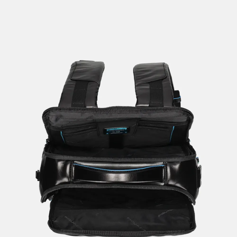 Laptop Rugzakken^Piquadro laptoprugzak 15.6 inch nero
