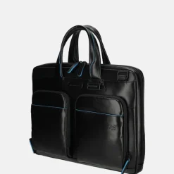 Heren Laptoptassen^Piquadro laptoptas 14 inch nero