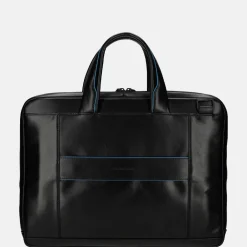 Heren Laptoptassen^Piquadro laptoptas 14 inch nero