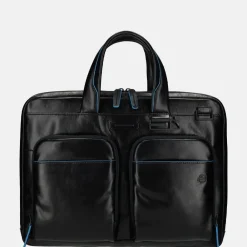 Heren Laptoptassen^Piquadro laptoptas 14 inch blue