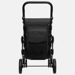 Boodschappentrolleys^Playmarket Go Plus boodschappenkar black pepper