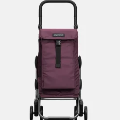 Boodschappentrolleys^Playmarket Go Up Premium boodschappentrolley merlot