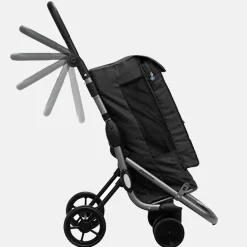 Boodschappentrolleys^Playmarket Go Up Premium boodschappentrolley black pepper