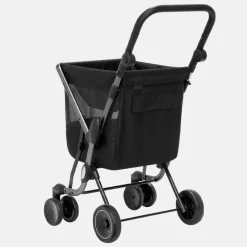 Boodschappentrolleys^Playmarket We Go boodschappenkar black