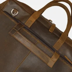 Heren Laptoptassen^Plevier Coventry laptoptas 15 inch donkerbruin
