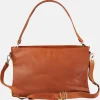 Dames Laptoptassen^Plevier Millau laptoptas 15 inch cognac