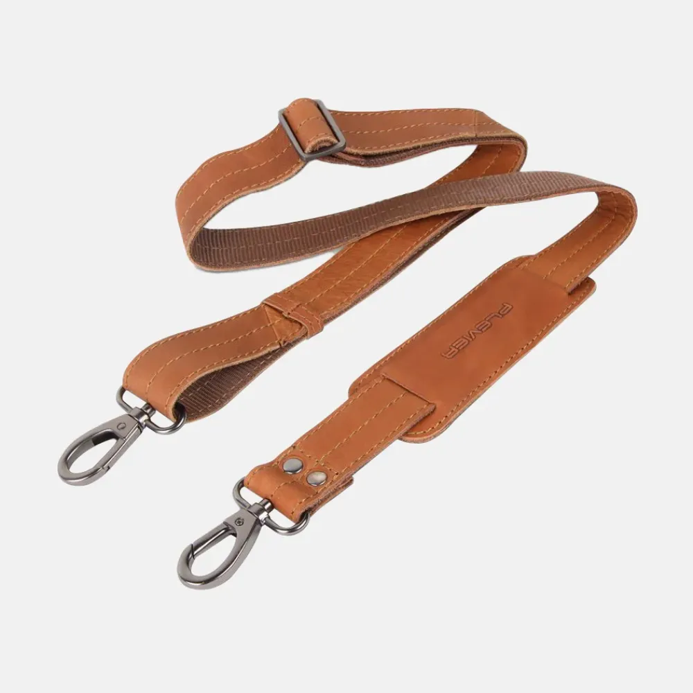 Dames Laptoptassen^Plevier Millau laptoptas 15 inch cognac