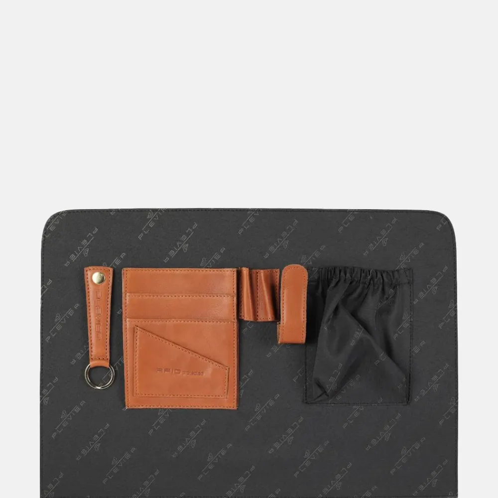 Dames Laptoptassen^Plevier Millau laptoptas 15 inch cognac