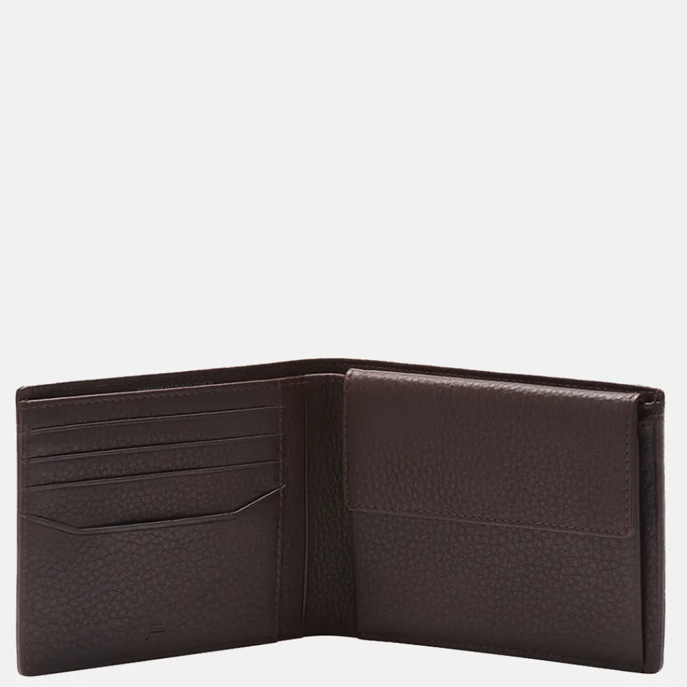 Heren Portemonnees^Porsche Design Business billfold 4 dark brown