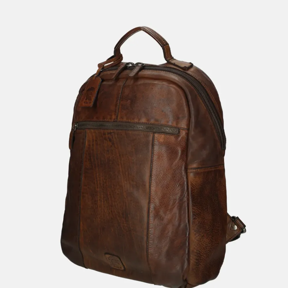 Vrijetijd Rugzakken^Pylos 59 Campo washed rugzak brandy