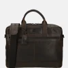 Heren Laptoptassen | Dames Laptoptassen^Pylos 59 Sarda laptoptas 15 inch dark brown