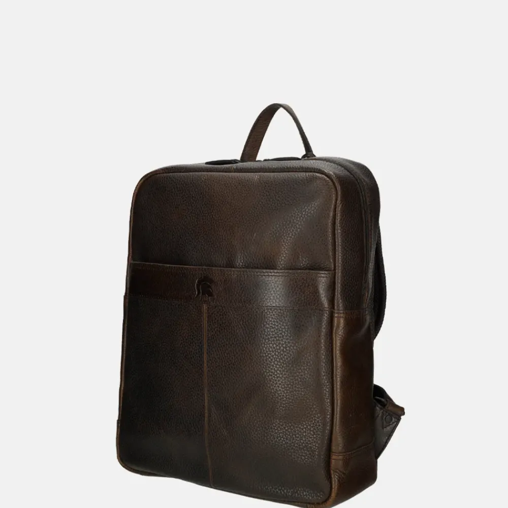 Vrijetijd Rugzakken^Pylos 59 Sarda rugzak dark brown