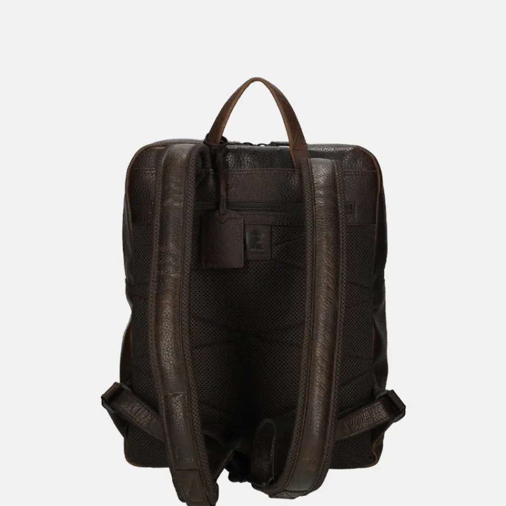 Vrijetijd Rugzakken^Pylos 59 Sarda rugzak dark brown