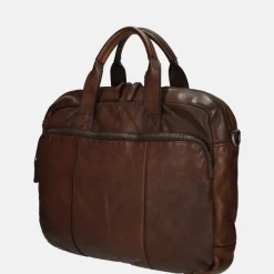 Heren Laptoptassen | Dames Laptoptassen^Pylos 59 Pylos laptoptas 13 inch brandy