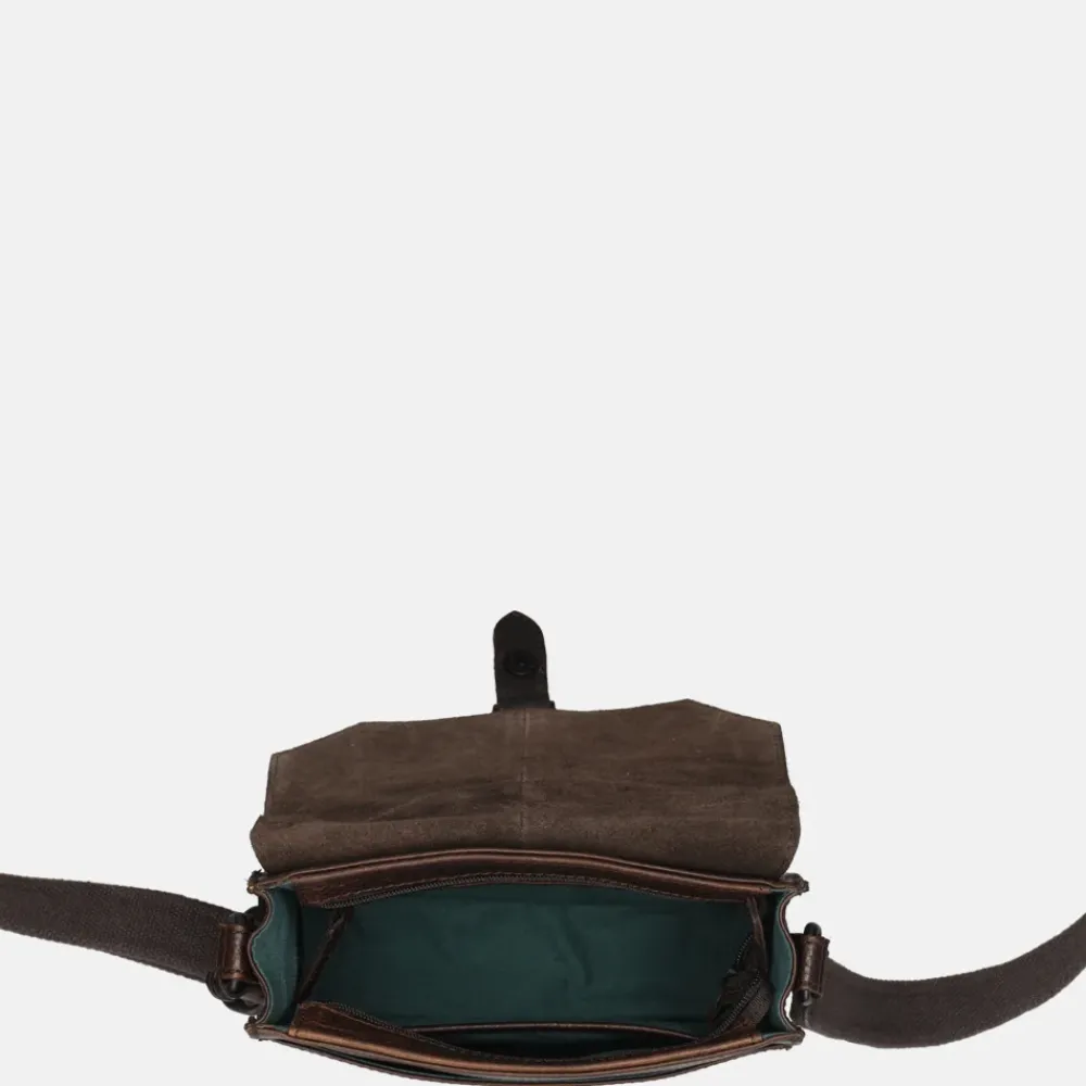 Crossbody Tassen^Pylos 59 Pylos Sarda crossbody tas dark brown