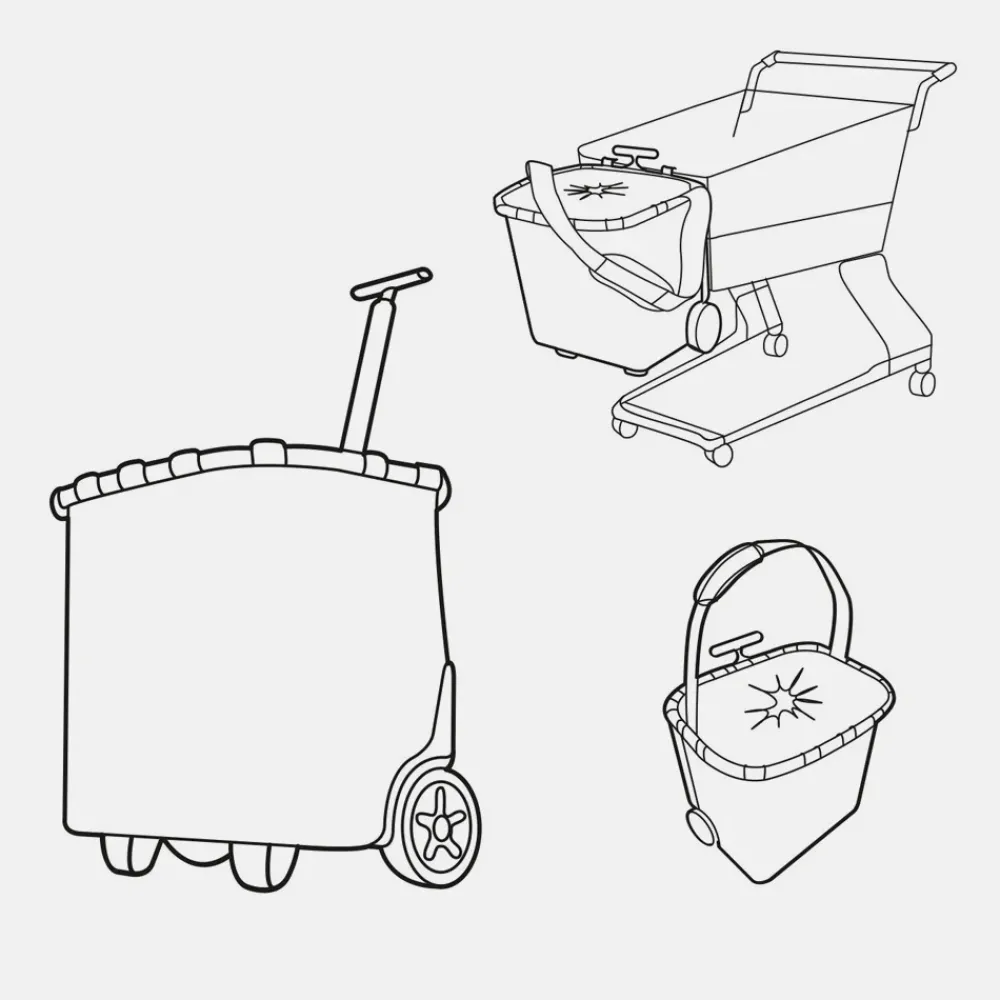 Boodschappentrolleys^Reisen thel Carrycruiser boodschappentrolley leo macchiato