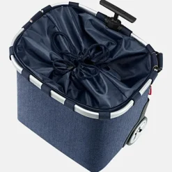 Boodschappentrolleys^Reisen thel Carrycruiser boodschappentrolley herringbone dark blue