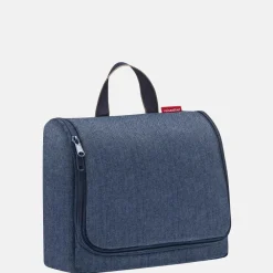 Toilettassen^Reisen thel toilettas XL herringbone dark blue