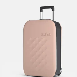 Reiskoffers^Rollink Flex Vega Expandable koffer 64 cm rose smoke