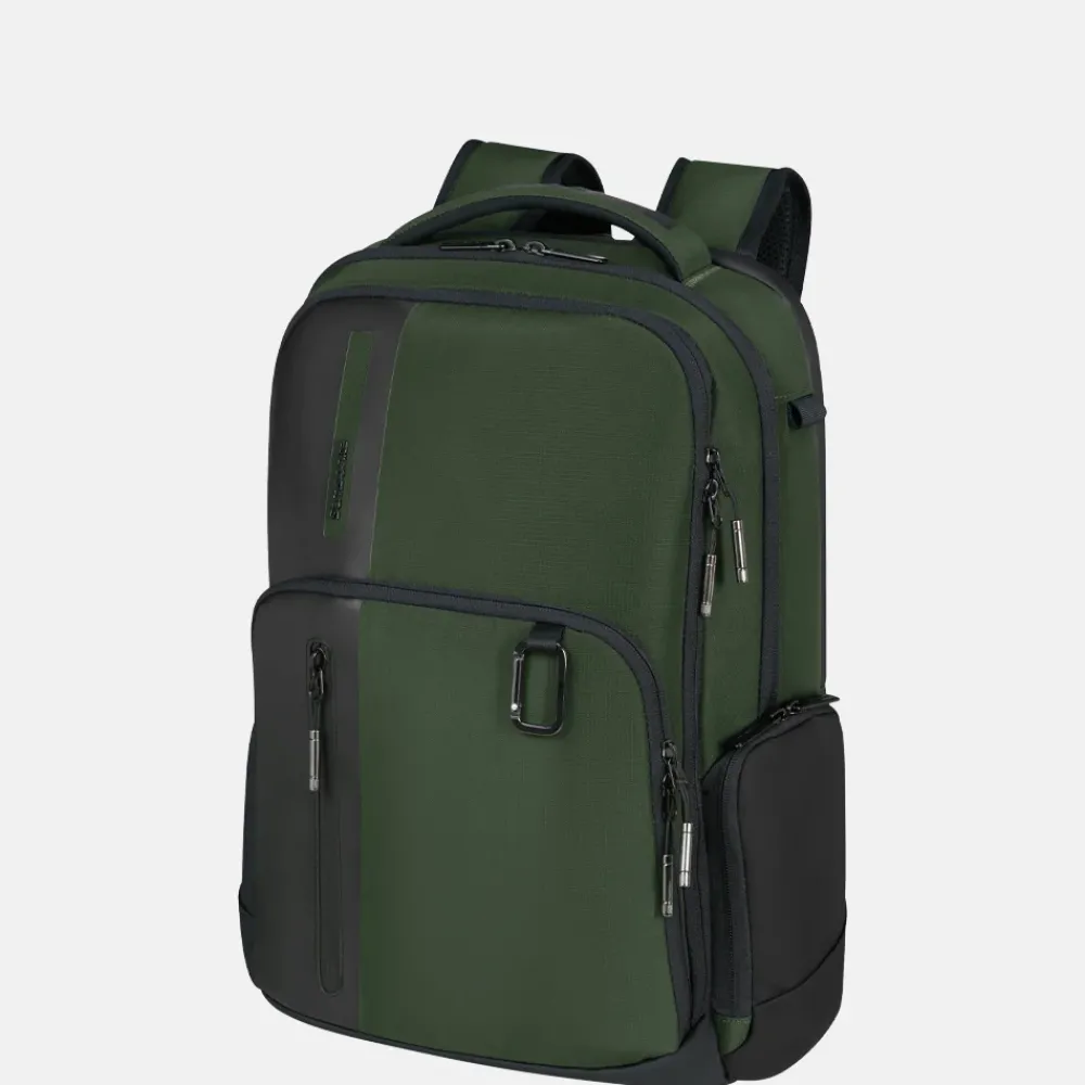 Laptop Rugzakken^Samsonite Biz2go rugzak 15 inch earth green