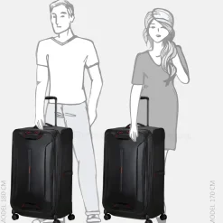 Reiskoffers^Samsonite Ecodiver koffer 79 cm black