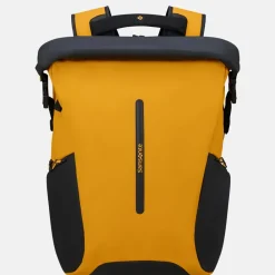 Laptop Rugzakken^Samsonite Ecodiver Rolltop laptoprugzak 17 inch yellow