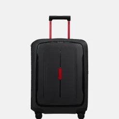 Handbagage Koffers^Samsonite Essens handbagage koffer 55 cm charcoal/red
