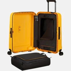 Handbagage Koffers^Samsonite Essens handbagage koffer 55 cm Radiant Yellow
