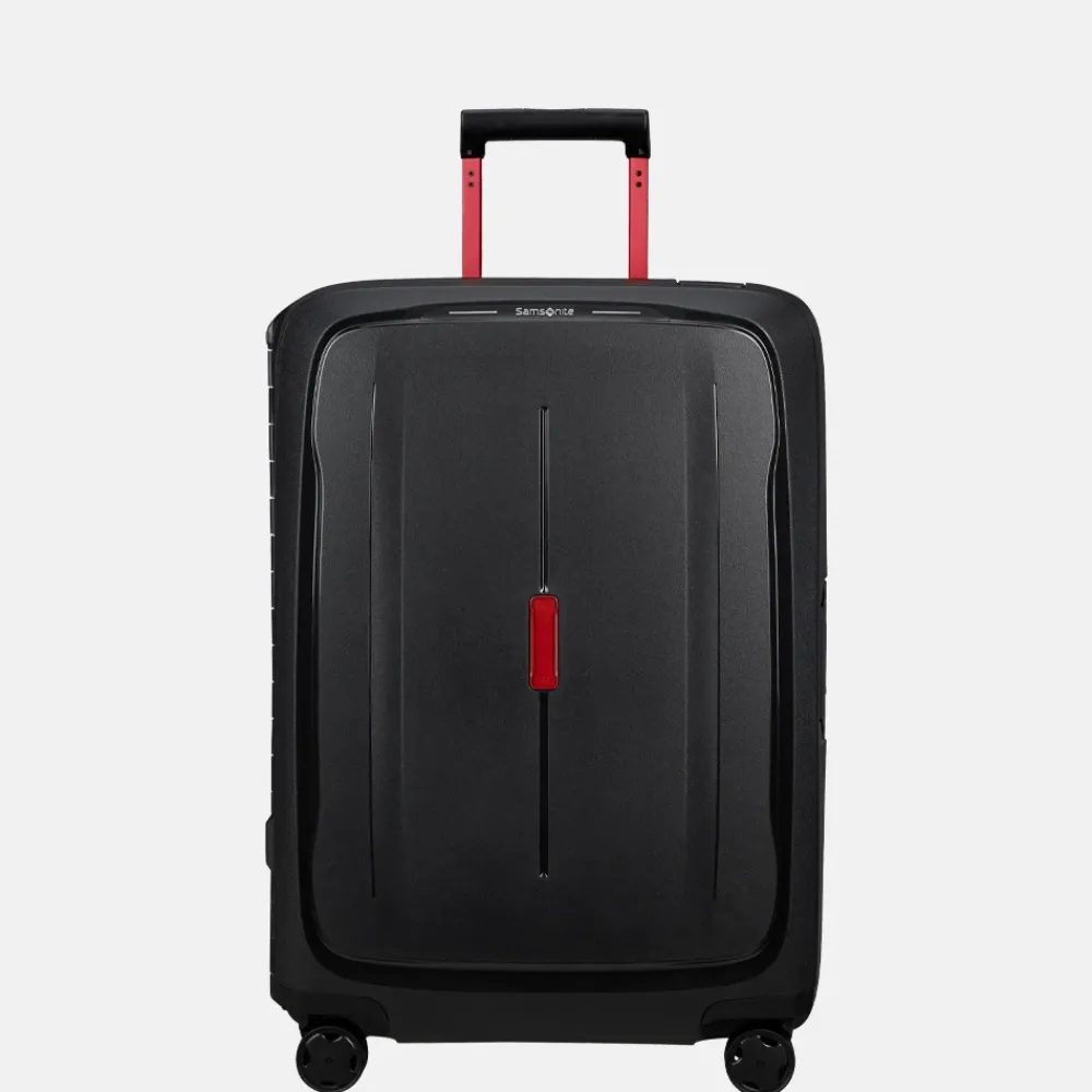 Reiskoffers^Samsonite Essens reiskoffer 69 cm charcoal/red