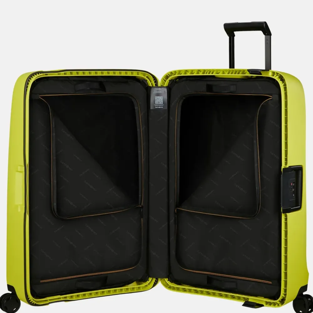 Reiskoffers^Samsonite Essens reiskoffer 75 cm lime