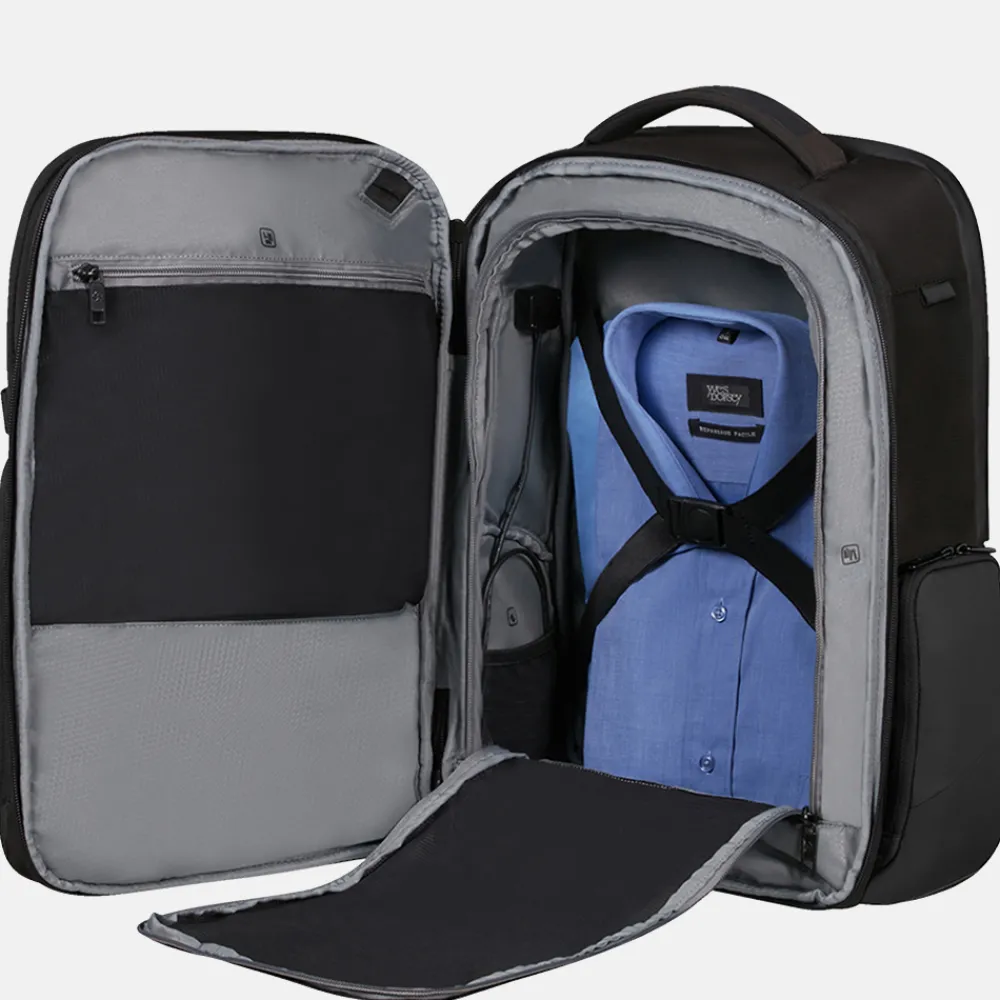 Vrijetijd Rugzakken | Laptop Rugzakken^Samsonite Expandable Overnight Biz2go laptoprugzak 17.3 inch black
