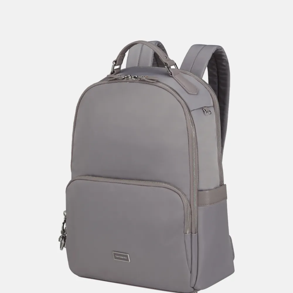 Laptop Rugzakken^Samsonite Karissa Biz 2.0 rugzak 14.1 inch lilac grey