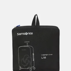 Kofferhoezen^Samsonite kofferhoes L/M black
