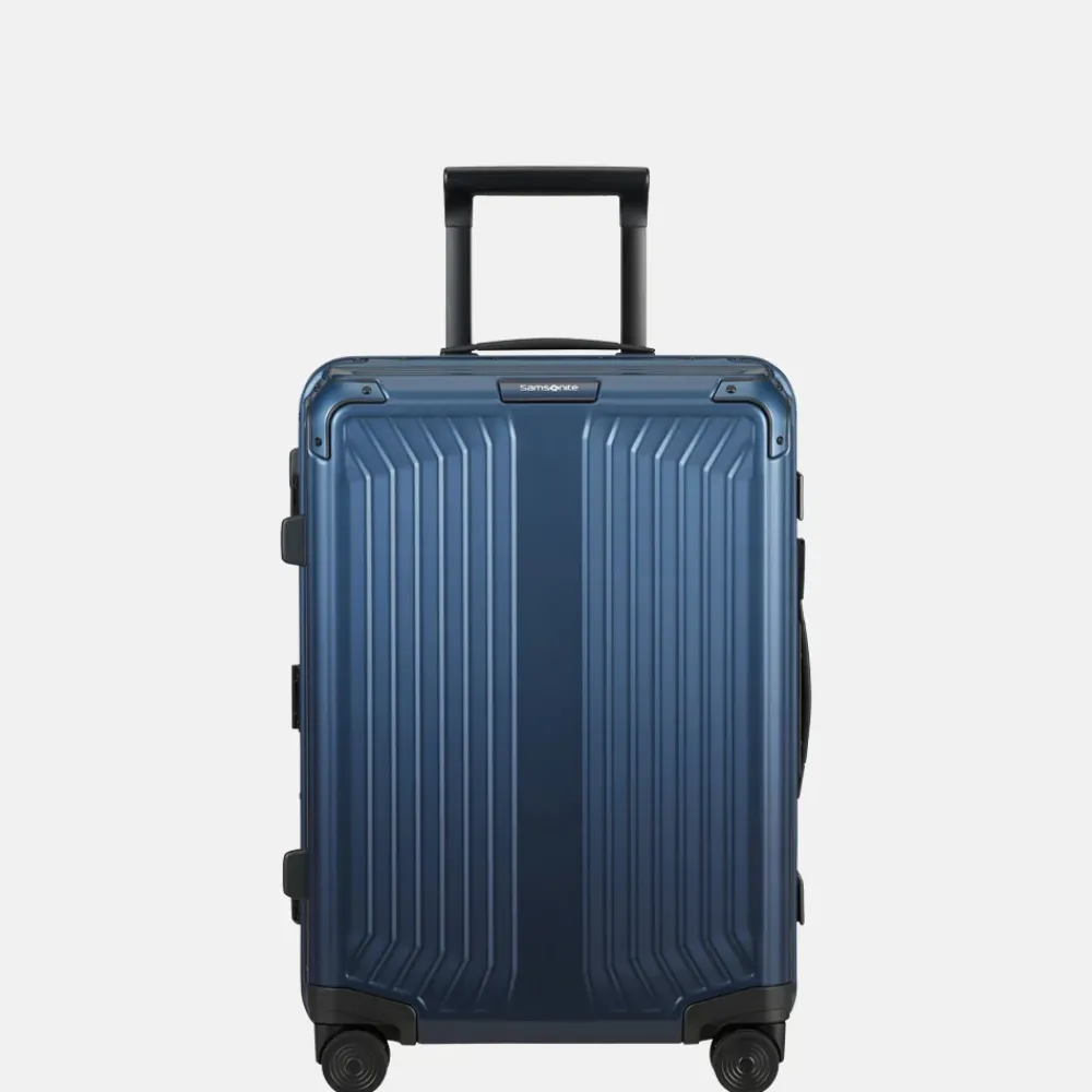 Handbagage Koffers^Samsonite Lite-Box Alu handbagage koffer gradient midnight blue