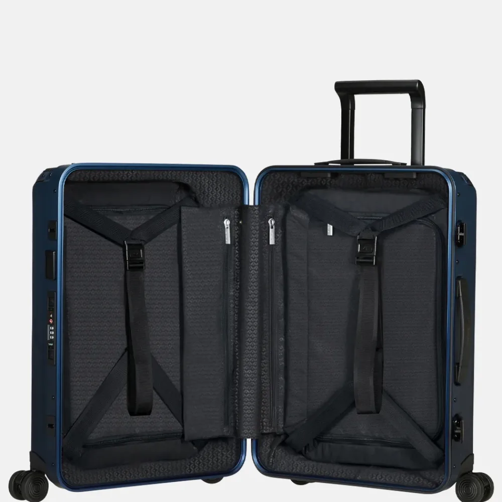 Handbagage Koffers^Samsonite Lite-Box Alu handbagage koffer gradient midnight blue