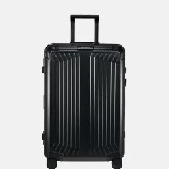 Reiskoffers^Samsonite Lite-Box Alu spinner 69 cm black