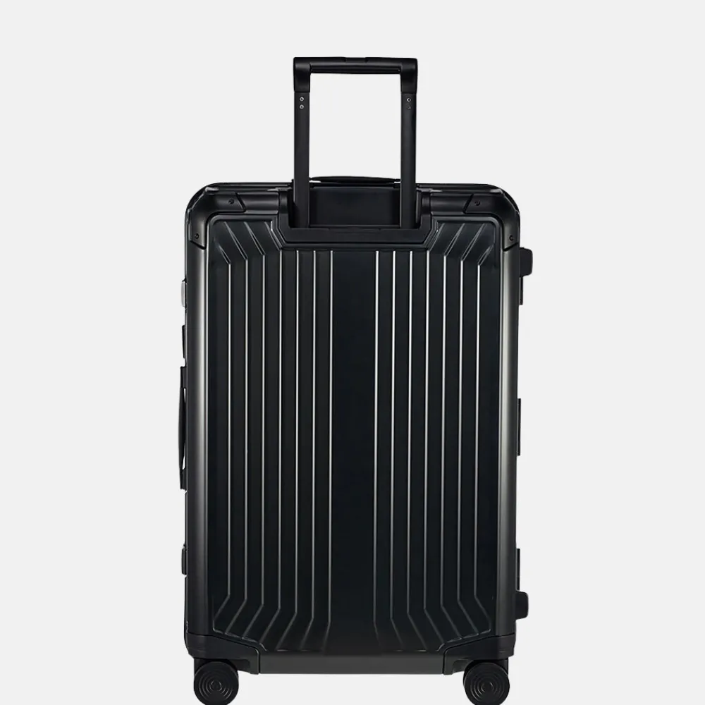 Reiskoffers^Samsonite Lite-Box Alu spinner 69 cm black