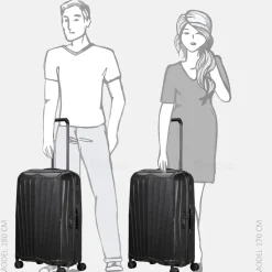 Reiskoffers^Samsonite Major-Lite koffer 69 cm Black