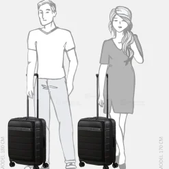 Handbagage Koffers^Samsonite Neopod handbagage koffer 55 cm black