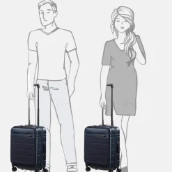 Handbagage Koffers^Samsonite Neopod handbagage spinner 55 cm Exp Easy Access midnight blue