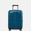 Handbagage Koffers^Samsonite Proxis expandable handbagage spinner 55 cm petrol blue