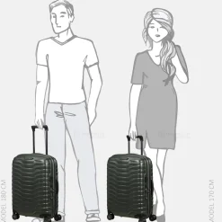 Handbagage Koffers^Samsonite Proxis expandable handbagage koffer 55 cm matt graphite