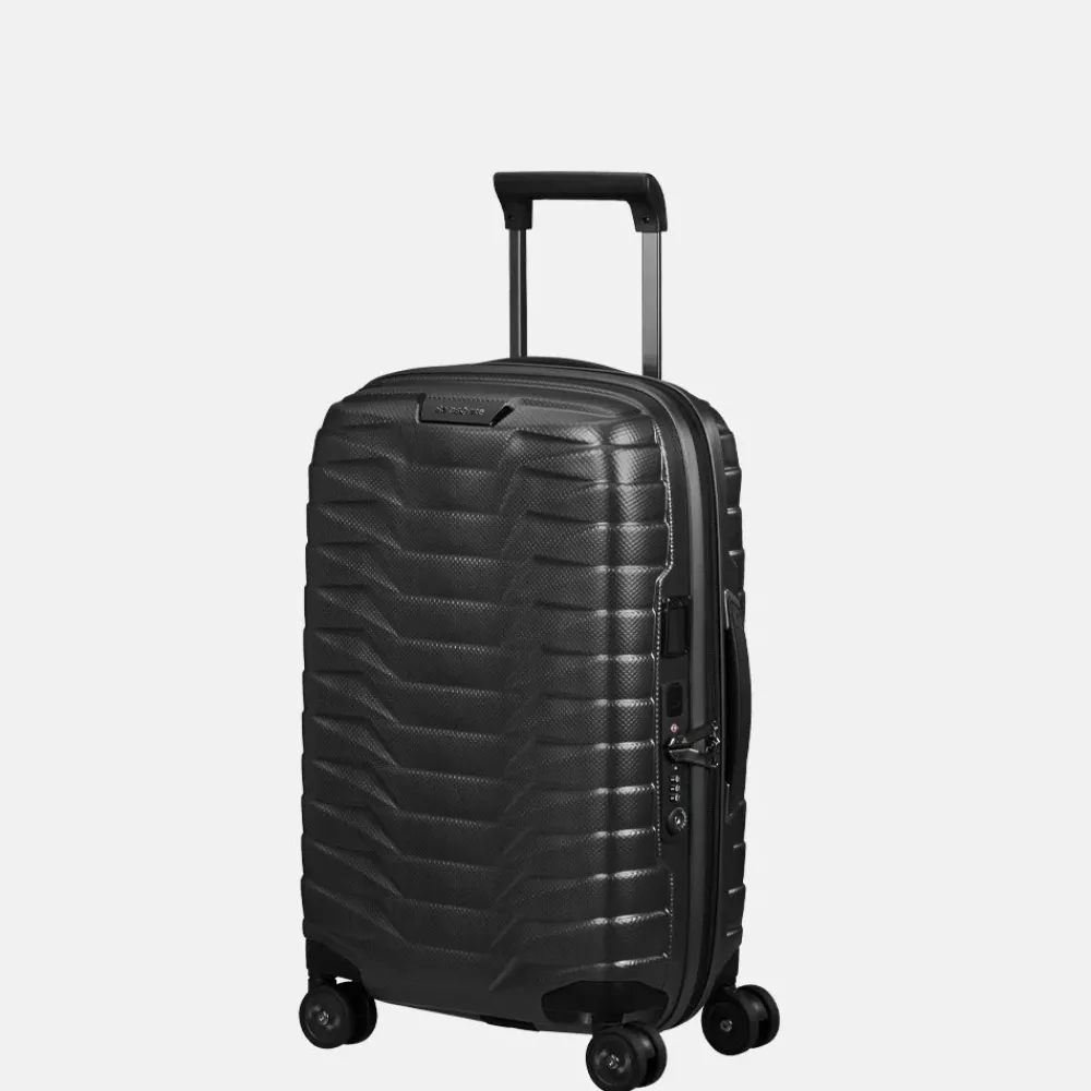 Handbagage Koffers^Samsonite Proxis expandable handbagage koffer 55 cm matt graphite