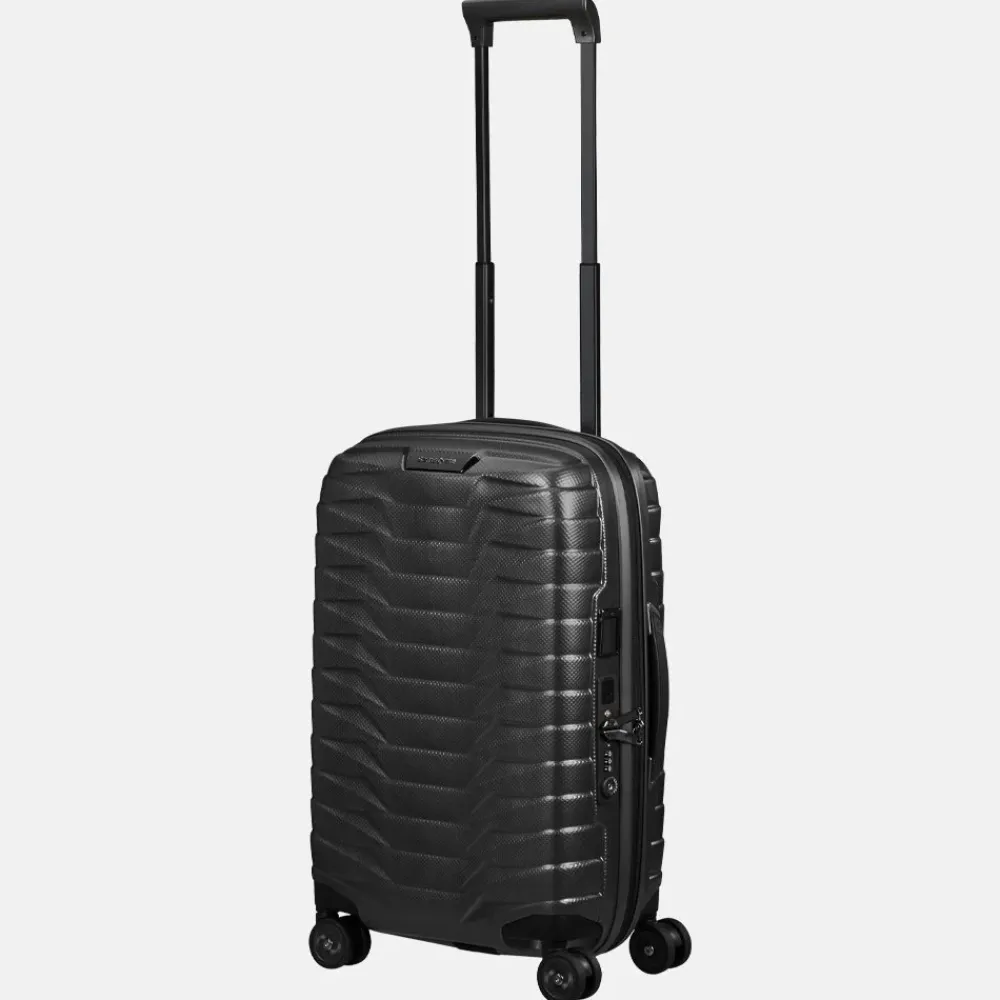 Handbagage Koffers^Samsonite Proxis expandable handbagage koffer 55 cm matt graphite