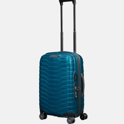 Handbagage Koffers^Samsonite Proxis expandable handbagage koffer 55 cm petrol blue