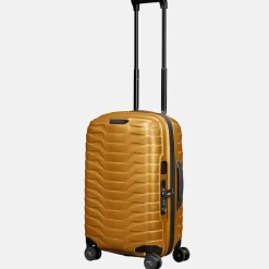 Handbagage Koffers^Samsonite Proxis expandable handbagage koffer 55 cm honey gold